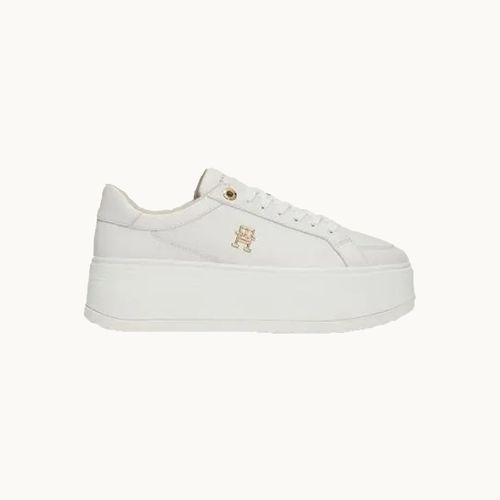 Tenis Casual Para Dama Tommy Hilfiger Blanco FW0FW08209-YBL