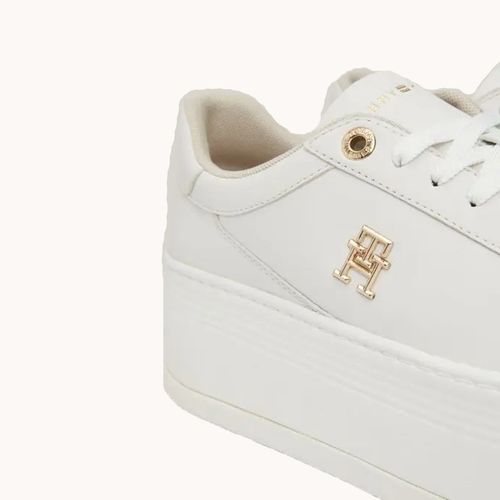 Tenis Casual Para Dama Tommy Hilfiger Blanco FW0FW08209-YBL