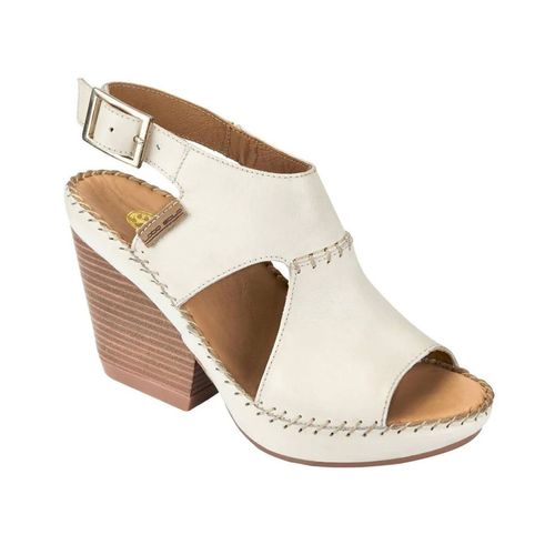 Sandalia Casual Para Dama Lobo Solo Beige 3419