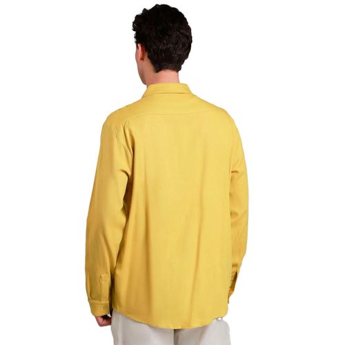 Camisa Casual Para Caballero Lob Amarillo CCCN1363