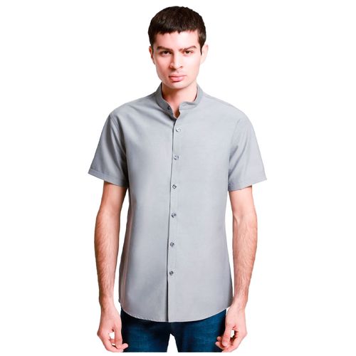 Camisa Casual Para Caballero Lob Gris CCCK0802