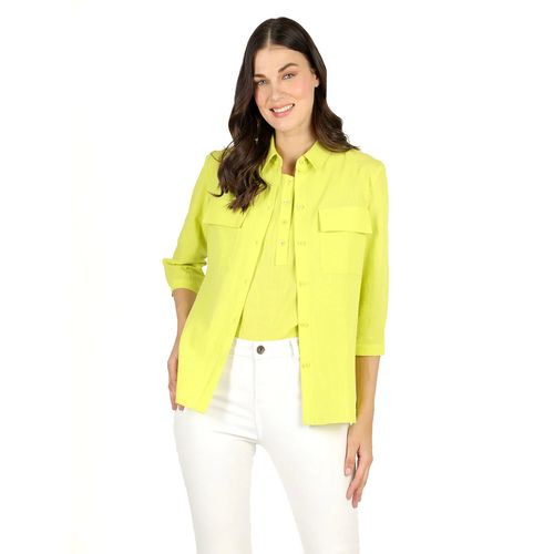 Blusa Camisera Para Dama Foley's Verde 124422