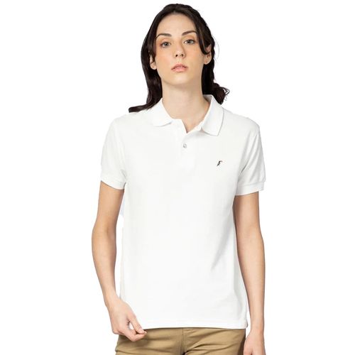 Playera Tipo Polo Para Dama Tucane Blanco MAGIC ORIGINAL