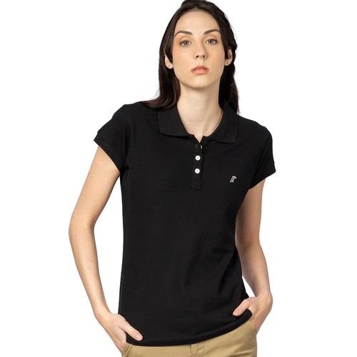 Playera Tipo Polo Para Dama Tucane Negro MAGIC ORIGINAL