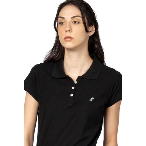 Playera Tipo Polo Para Dama Tucane Negro MAGIC ORIGINAL