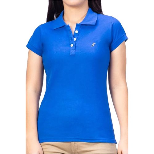 Playera Tipo Polo Para Dama Tucane Azul MAGIC ORIGINAL