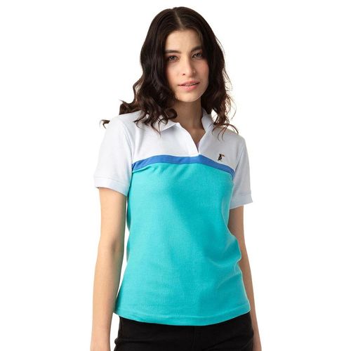 Playera Tipo Polo Para Dama Tucane Verde BLOCK POLO 7