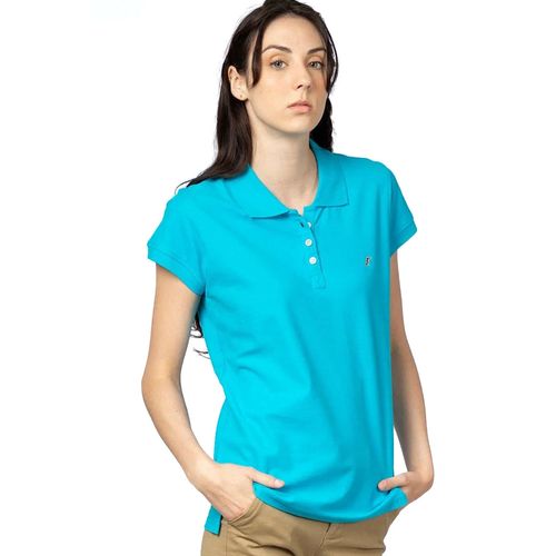 Playera Tipo Polo Para Dama Tucane Azul MAGIC ORIGINAL