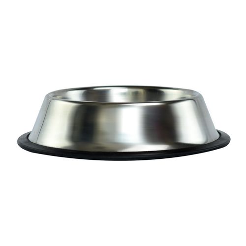 Plato para perro 16 oz Fancy Pets plata fl8172