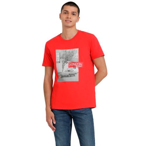 Playera Casual Para Caballero Denizen Rojo 95708-0024