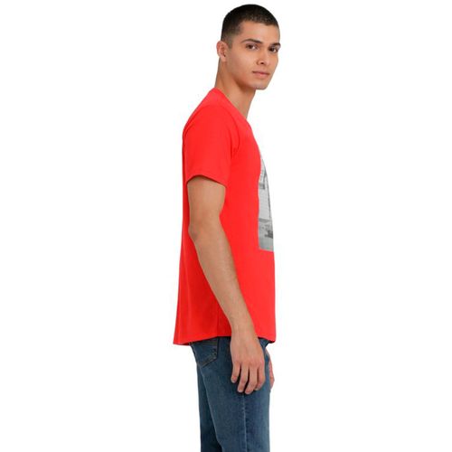 Playera Casual Para Caballero Denizen Rojo 95708-0024