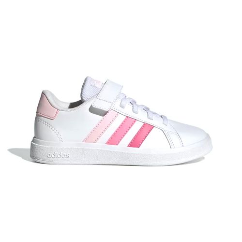 Tenis casual para niña Adidas blanco ig4838