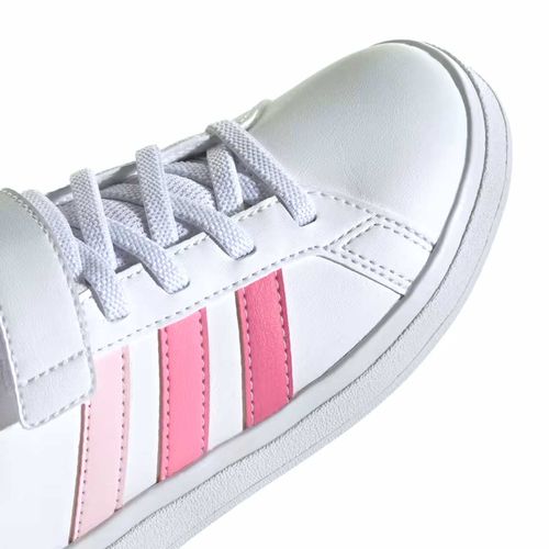 Tenis casual para niña Adidas blanco ig4838