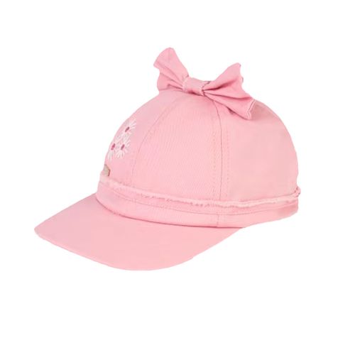 Gorra Con Moño Para Bebé Mayoral Rosa 10669