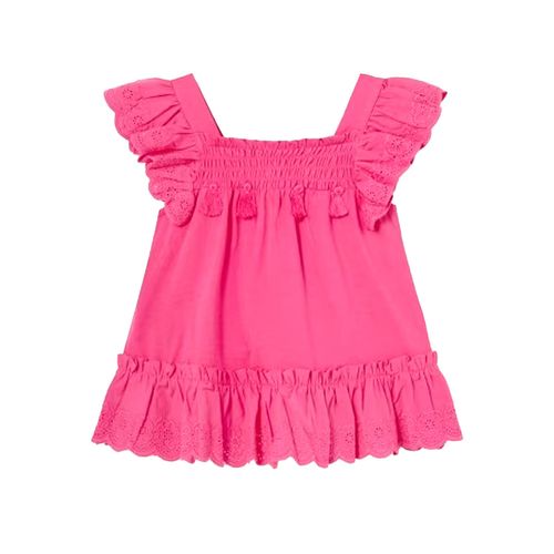 Blusa Para Bebé Mayoral Magenta 1197