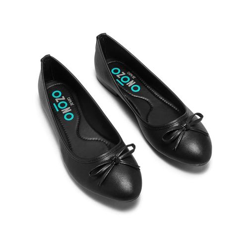 Zapato Escolar Para Dama Capa De Ozono Negro 621505