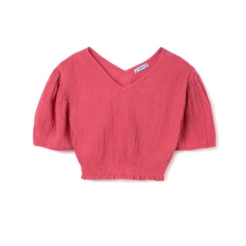 Blusa casual para jovencita Mayoral rosa 6102