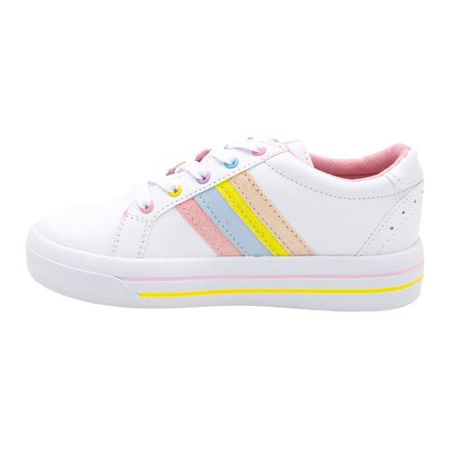 Tenis Casual Para Niña My Things Blanco 2722-M