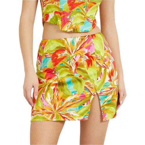 Short Casual Para Dama Guess Multicolor W4YD0YWDEE2