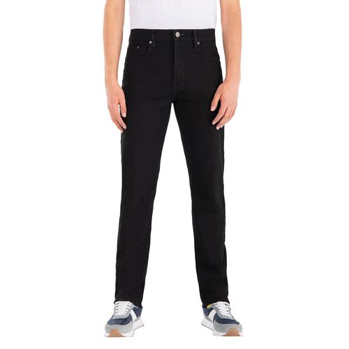 Pantalón de mezclilla Oggi Jeans negro para caballero REBEL BLACK