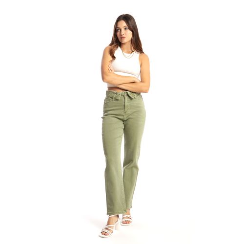 Pantalón De Mezclilla Para Dama Balam Verde BL6554 172