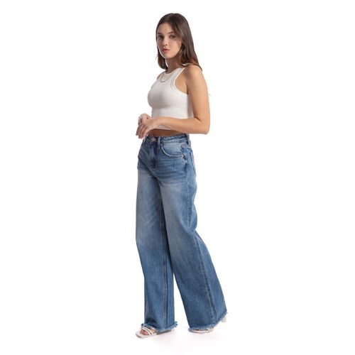 Pantalón De Mezclilla Para Dama Balam Azul BL6531 32