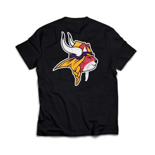 Playera Para Caballero Prayers Negro VIKINGS