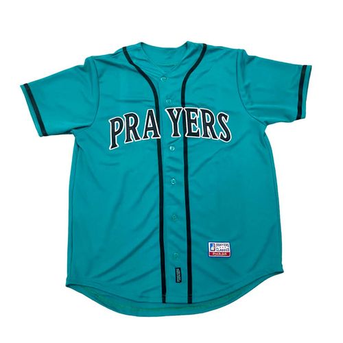 Playera Para Caballero Prayers Azul JERSEY JADE