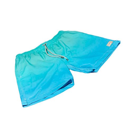 Shorts De Baño Para Caballero Prayers Azul BLUE FADE