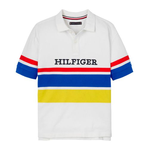 Playera Tipo Polo Para Joven Tommy Hilfiger Multicolor KB0KB08737