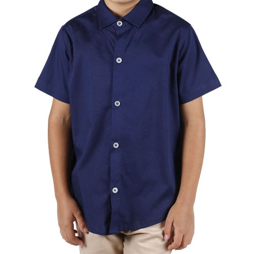 Camisa Casual Para Joven Lyon Marino 221364