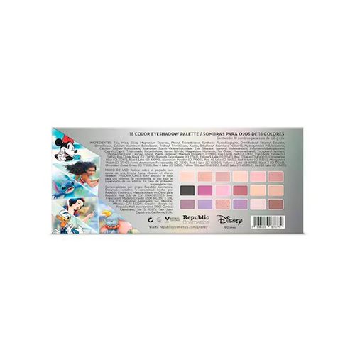 Set de sombras 18 colores Disney multicolor dn0005