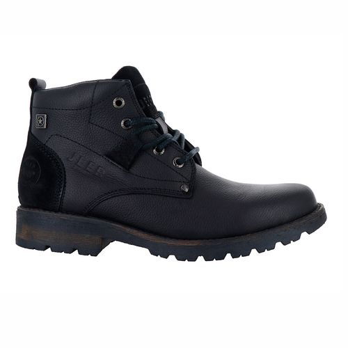 Bota Casual Para Caballero Jeep Negro 10156