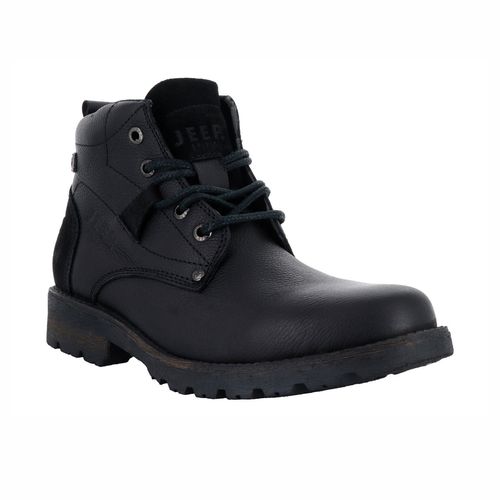 Bota Casual Para Caballero Jeep Negro 10156