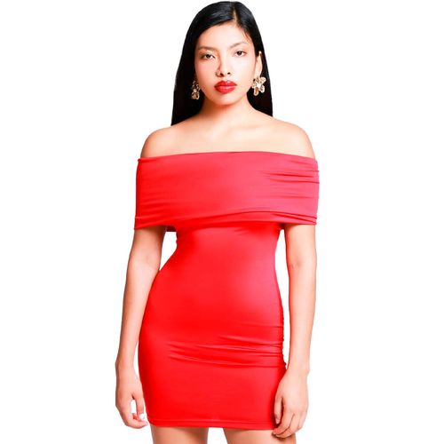 Vestido Casual Para Dama Lob Rojo DVCR2147