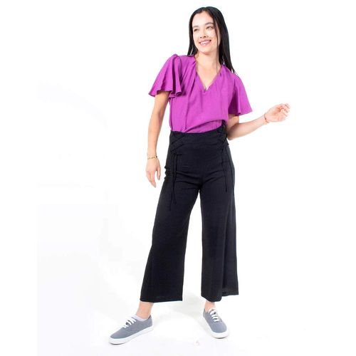 Pantalón Casual Para Dama Zucca Negro 441