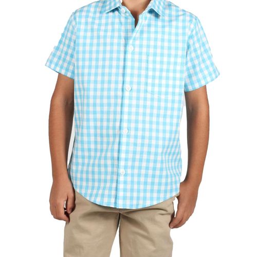 Camisa Casual Para Niño Lyon Azul 221365