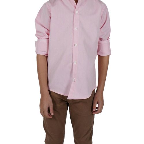 Camisa Casual Para Niño Lyon Rosa 223283