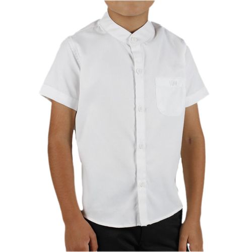 Camisa Casual Para Niño Lyon Blanco 222104