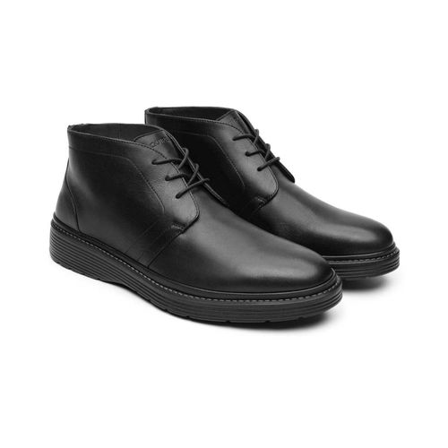 Bota Casual Para Caballero Quirelli Negro 706606