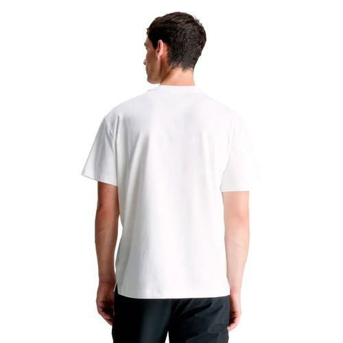 Playera Casual Para Caballero Calvin Klein Blanco K10K112394-YAF