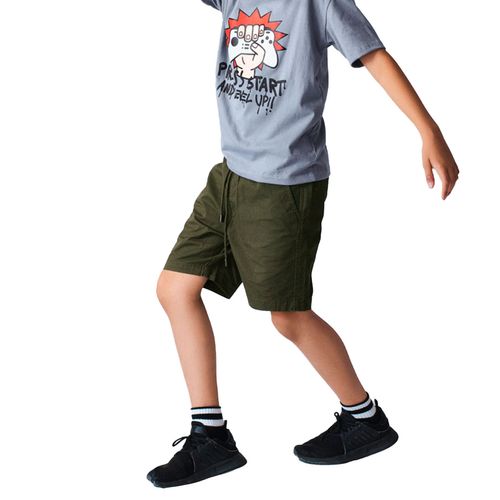 Playera Casual Para Niño Choys Gris 10635