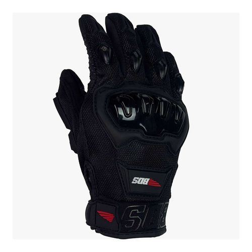 Guante para motociclista BDS negro dlt m