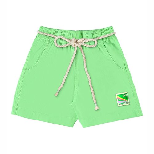 Short Casual Para Jovencita Gloss Verde 31577