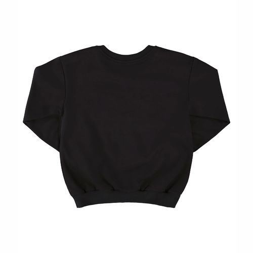 Sweater Cerrado Para Jovencita Gloss Negro 31688