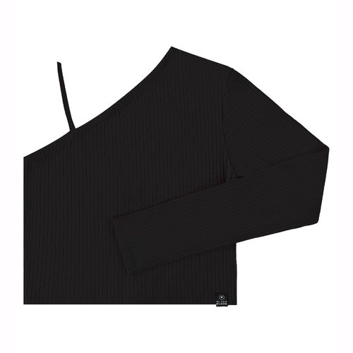 Blusa casual para jovencita Gloss negro 31707
