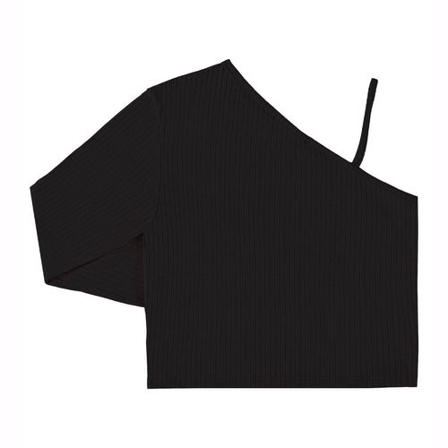 Blusa casual para jovencita Gloss negro 31707