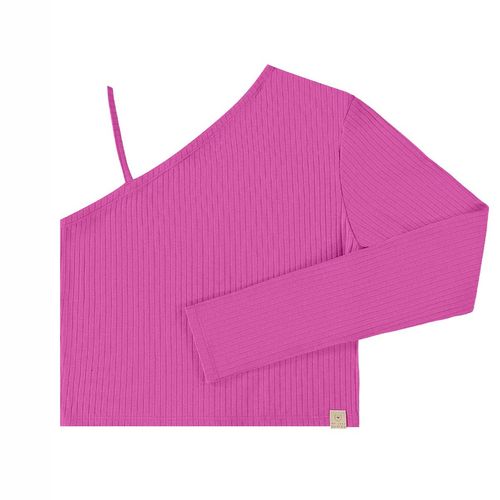 Blusa casual para jovencita Gloss morado 31707