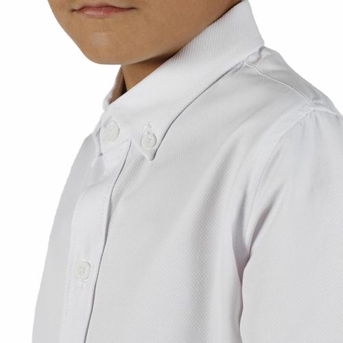 Camisa Casual Para Niño Lyon Blanco 223266