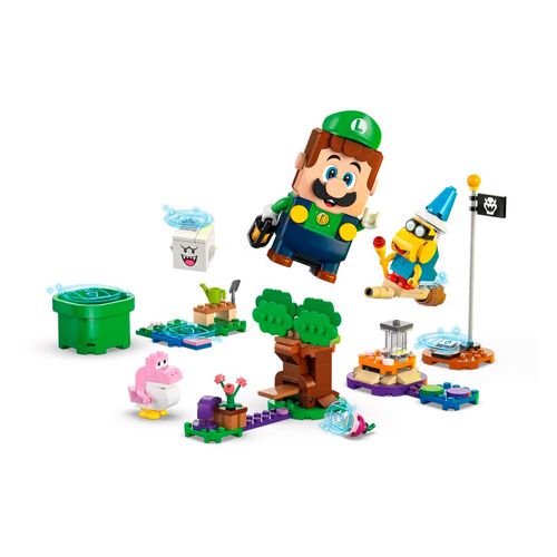 Set aventuras interactivas luigi armable Lego multicolor 71440